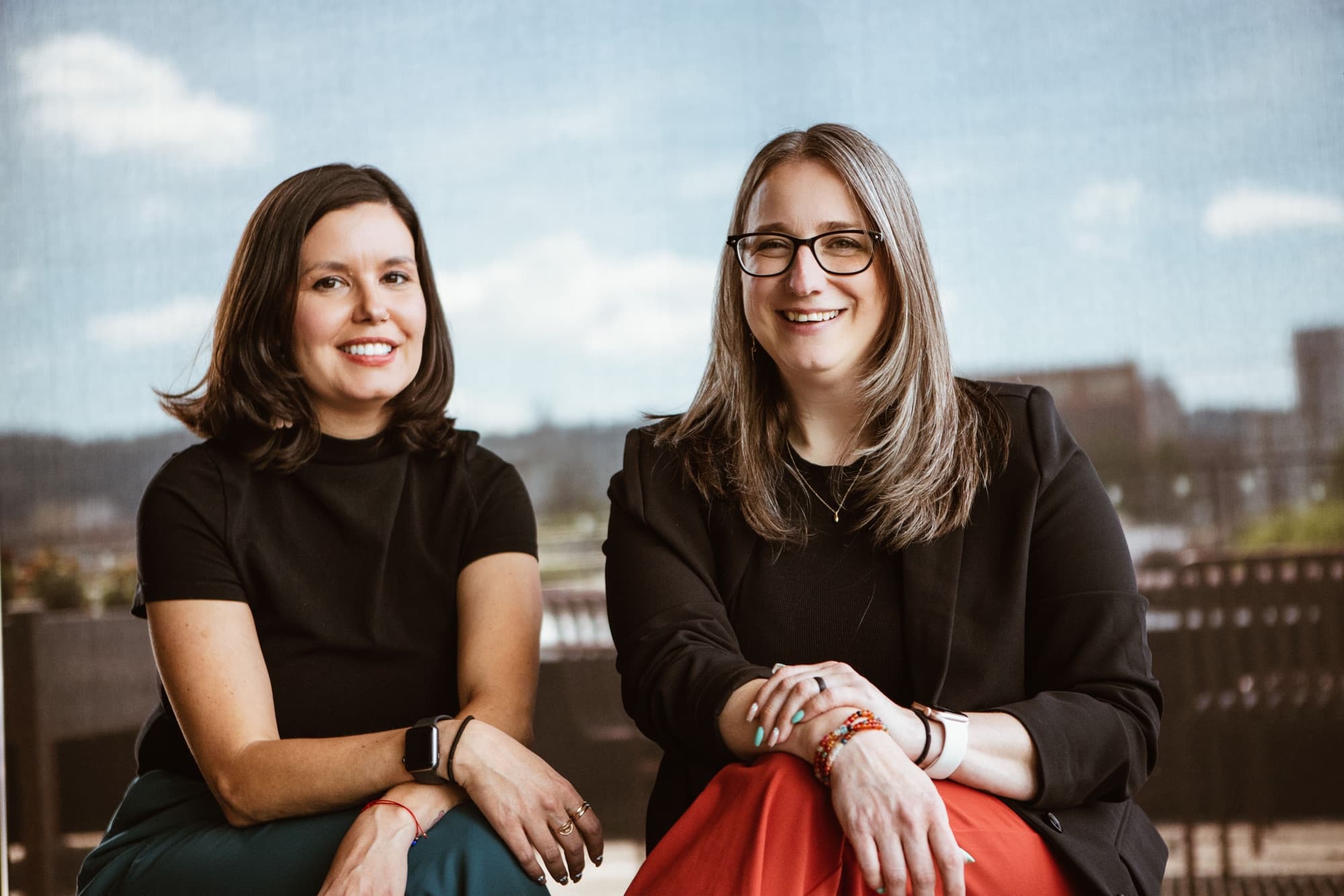 Megan Notarte and Nicole Mors, co-founders of AI Portland